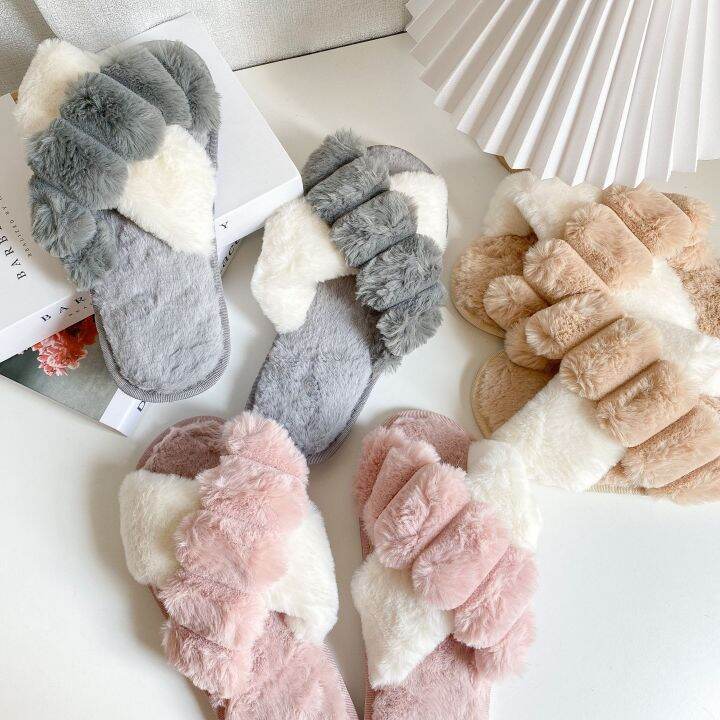 mollis-comfy-pink-slipper-รองเท้าใส่ในบ้าน-รุ่นใส่สบายสีชมพู