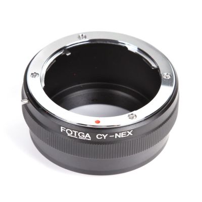 แหวนรองเลนส์กล้องถ่ายรูป FOTGA สำหรับ Contax/yashica C/y Y เลนส์ Y เพื่อ S0NY E-Mount กล้องไร้กระจก NEX-5R 5T 6 NEX-7 A7 A7s A7r VG30 A7sii A7ii