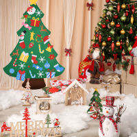 DIY Felt Christmas Set Felt Christmas Tree ChildrenS Handmade Puzzle Christmas Pendant Christmas Tree