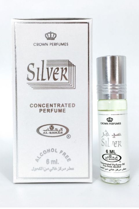 น้ำหอม-แท้-100-silver-by-al-rehab-pefume-oil-กลิ่นคล้าย-creed-smw