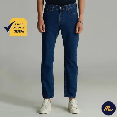 Mc Jeans กางเกงยีนส์ชาย กางเกงขายาว ทรงขาตรง สียีนส์ ทรงสวย คลาสสิค MBIZ024