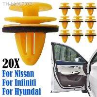 ✓☄☢  20Pcs Door Trim Panel Retainer Clips Fastener Hole Rivets for Hyundai Accent Nissan Qashqai J10 Infiniti Car-styling Accessories