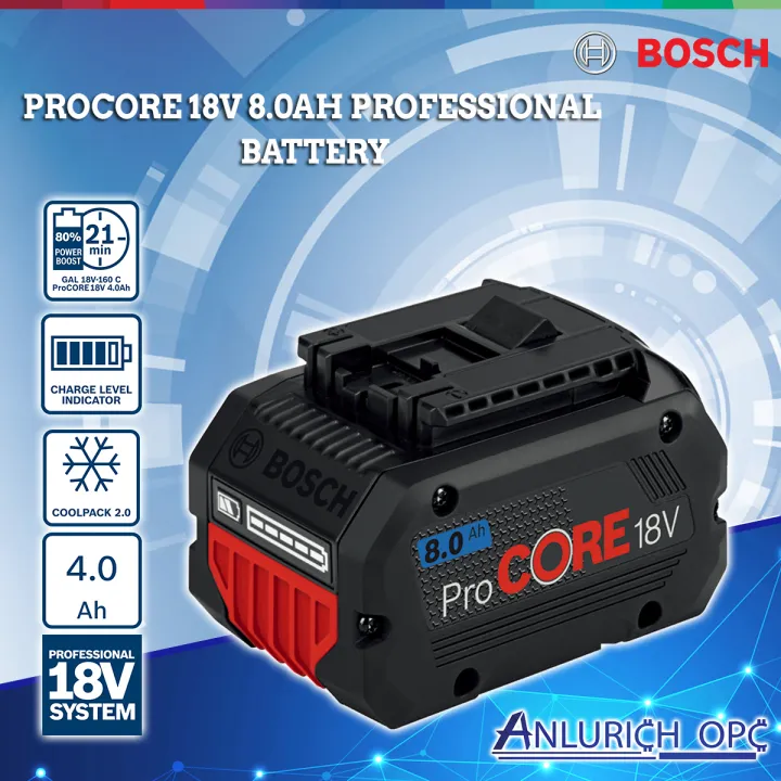 PROCORE 18V 8.0AH PROFESSIONAL BATTERY | Lazada PH