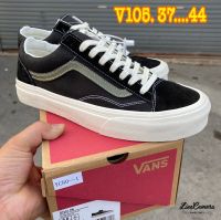 รองเท้าVANS UA STYLE 36 VINTAGE SPORT BLACK BLANC DE BLANC SIZE.37-44 รองเท้าผ้าใบแวนส์ รองเท้าสีดำ รองเท้าแฟชั่น รองเท้าใส่ทำงาาน ยืดเกาะได้ดี ใส่สบาย