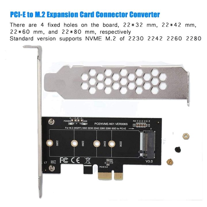 m-2-pcie-adapter-card-m-2-to-pci-e3-0-x1-expansion-card-for-desktop-pci-express-slot-1-pcs