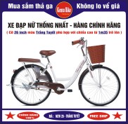 xe đạp mini nữ Thống Nhất - hàng chính hãng_ mã New 26 inch  TẶNG THÊM 1