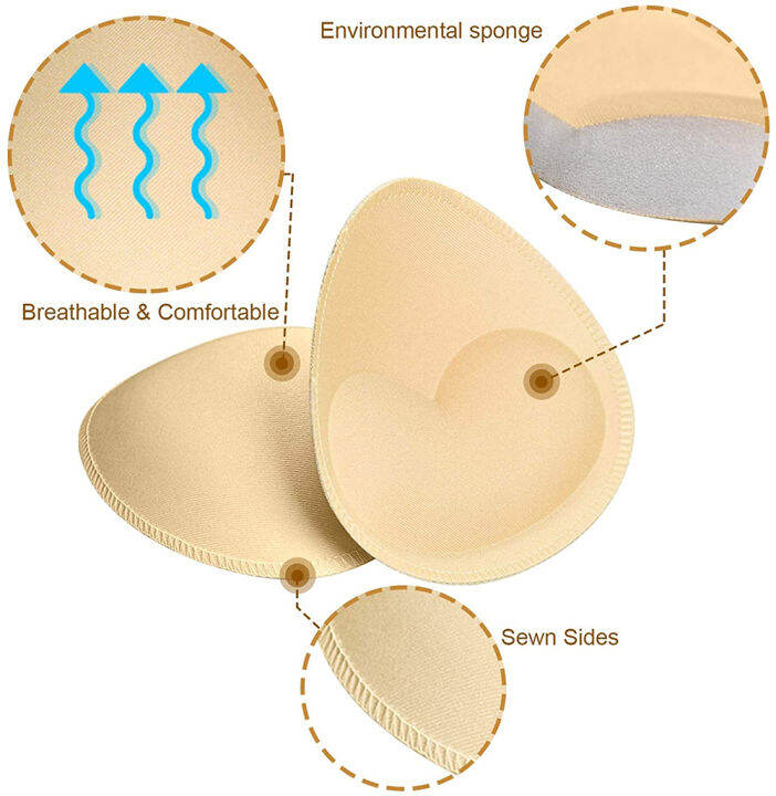 bra-pad-inserts-เปลี่ยนฟองน้ำเสริมบรา-women-s-comfy-แก้วน้ำสำหรับเล่นกีฬาสำหรับบราทรงสปอร์ตบราบิกินี่-เย็บ-amp-breathable