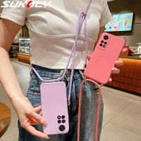 【Sell Well】FDD Crossbody สายคล้องคอสายคล้องคอ Liquid Liquid Silicon สำหรับ Xiaomi Redmi หมายเหตุ11 Pro 10 9 Mi Lite 5G NE 11T Poco F3 X3