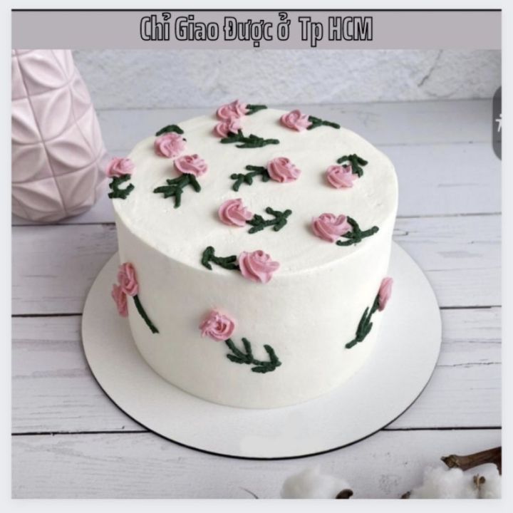 Hỏa tốc 2-3h Tp HCM ] Bánh Kem Mini (Bento Cake) - Decor Nhánh Hoa ...