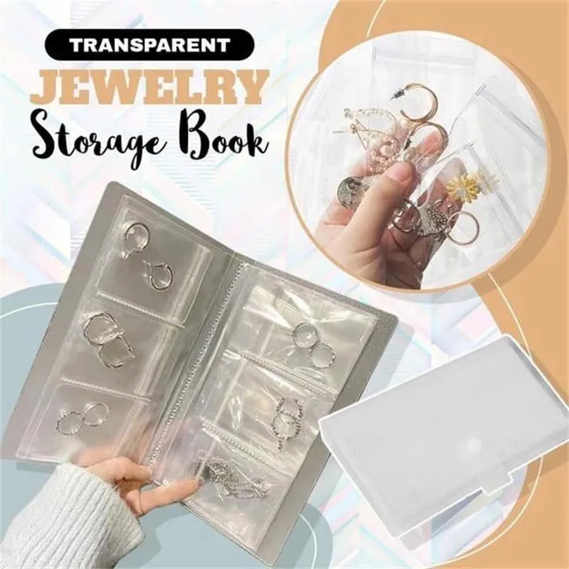 Transparent Plastic Jewelry Storage Bag, Antioxidant Small Item