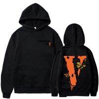 เสื้อสเวตเตอร์แฟชั่นสำหรับทั้งหญิงและชาย Hoodie Hip Hop ใหม่สำหรับผู้ชายเสื้อจั๊มเปอร์เสื้อฮู้ดพิมพ์ลายตัวอักษรผีเสื้อแสนสนุกสไตล์ยุโรป