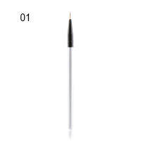 1 Pc Hot Women Beauty Mink Hair Black Fine Eyeliner Brush Eyebrow Cream Brush ปากกาแปรงแต่งหน้า Eyes Cosmetic Tools