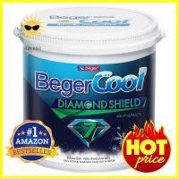 สีน้ำทาภายใน BEGERCOOL DIAMONDSHIELD 7 BASE C เนียน 3.5 ลิตรWATER-BASED INTERIOR PAINT BEGERCOOL DIAMONDSHIELD 7 BASE C SHEEN 3.5L **ของแท้100%**