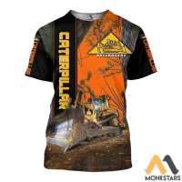 xzx180305    Caterpillar 3D All Over Printed t shirt