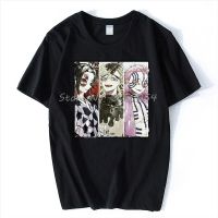 เสื้อยืดคอกลมAnime Demon Slayer: Kimetsu ไม่มี Yaiba Unisex เสื้อยืดอะนิเมะผู้ชายผ้าฝ้าย O-Neck Tshirt Hip Hop Tees Tops ตลก HarajukuS-5XL S-5XL