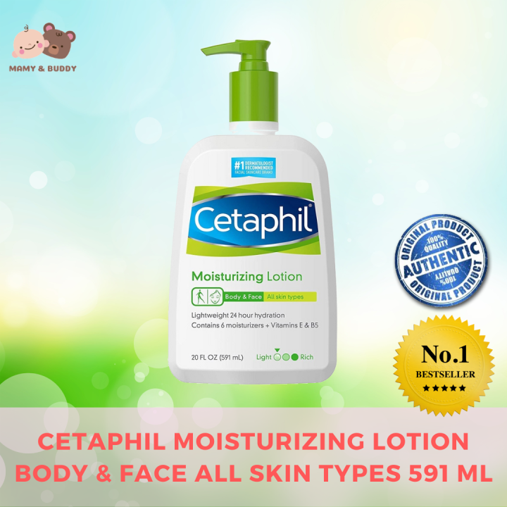 CETAPHIL MOISTURIZING LOTION BODY & FACE ALL SKIN TYPES [ของแท้ 100