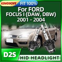 Roadsun ไฟหน้าซีนอนหลอดไฟ Hid 12V 35W ไฟติดรถยนต์ D2s 6000K สีขาวสำหรับ Ford Focus I I Daw Dbw 2001 2002 2003 2004