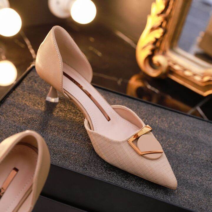 lady-pumps-2020-spring-new-all-match-internet-celebrity-pointed-high-heel-womens-stiletto-heel-5cm-student-sandals-fair