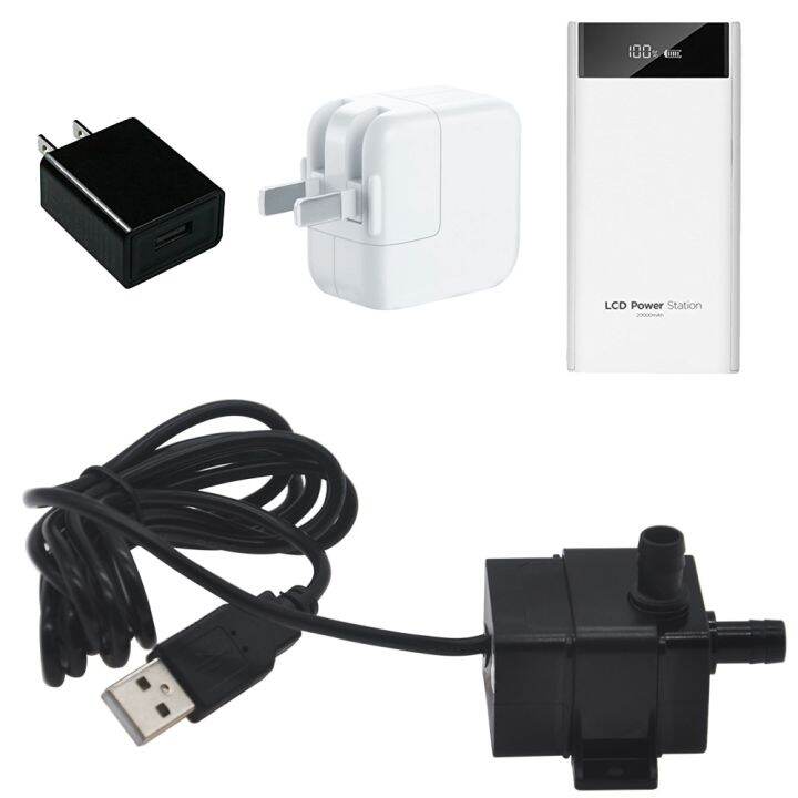 2023-new-f20540q-ปั๊มน้ำปั๊มน้ำแบบจุ่มปั๊มน้ำ-usb-dc-5v-กันน้ำเสียงต่ำปั๊ม-dc-ไร้แปรงถ่านไร้แปรงตู้ปลาน้ำปิด40