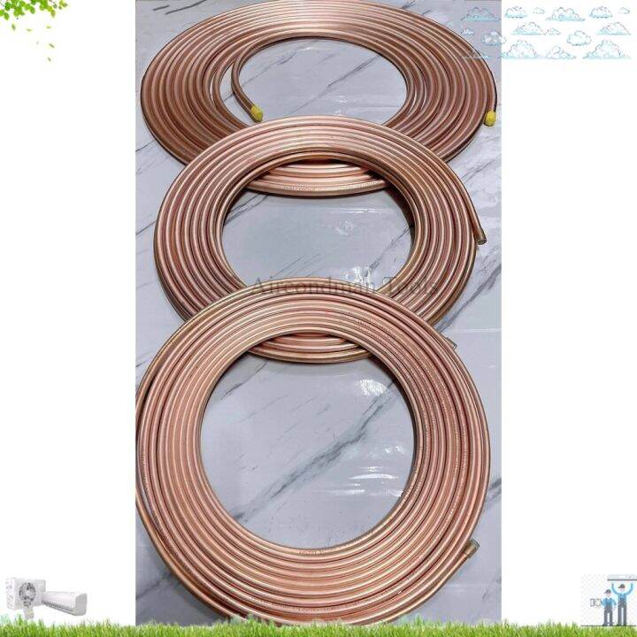(Aircond Tool) copper tube aircond pipe install air conditioner tembaga