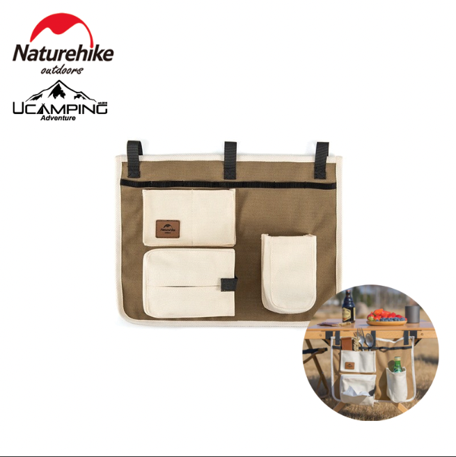 กระเป๋า-แขวน-เครื่องดื่ม-อุปกรณ์แค้มปิ้ง-naturehike-naturehike-tableware-storage-with-drinks-and-tissue-holder-รับประกันของแท้ศูนย์ไทย