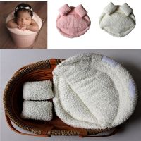 Newborn Baby Photography Props Posing Pillow Basket Filler Photo Prop Cushion Blanket Backdrops Bag Accessories