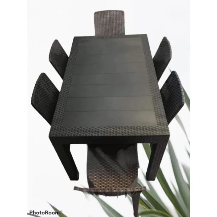 Rattan Dining Set 6 Seater Lazada PH