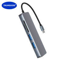 Trumsoon USB C Hub ถึง HDTV 4K Type C USB 3.0 2.0 Docking Splitter สำหรับ MacBook iPad Samsung S20 Dex PS5 Monitor Nintendo Switch-Gamekj