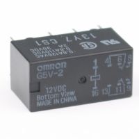 10ชิ้น Omron G5v-2 Dc5v/Dc12v/Dc24v Dpdt รีเลย์สองขั้วสำหรับ8pin วงจรสัญญาณ