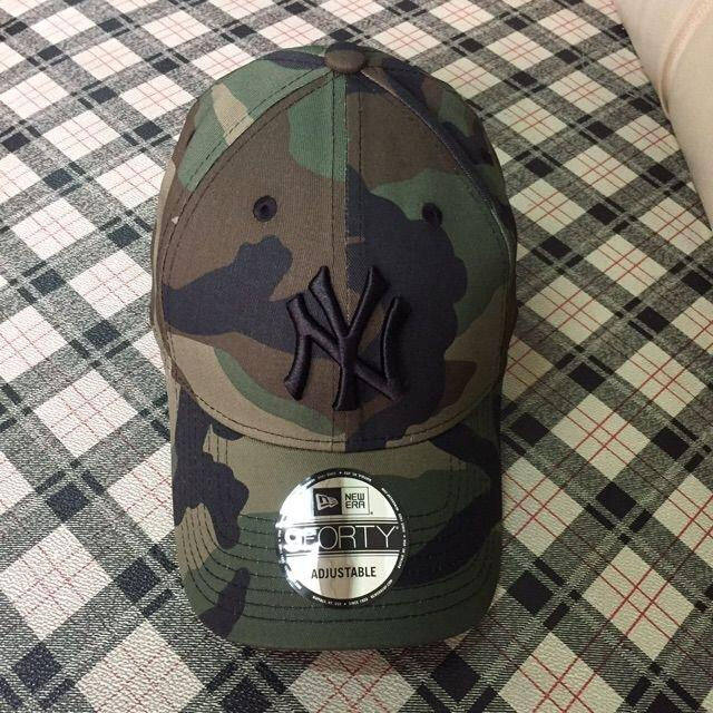 หมวก-หมวกแก๊ป-cap-hat-ของแท้-new-era-9forty-ny-camo-adjustable-cap-ลายทหาร