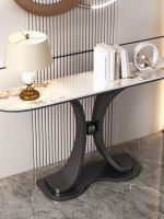 卍 simple slate entrance entry cabinet against the wall ultra-narrow light luxury strip side hotel end view desk