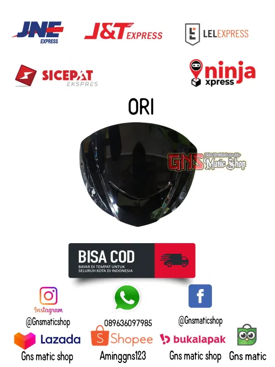 VISOR FIZR VISOR 125 PNP FIZR 125ZR SATRIA HIU 2T JUPITER Z1 ORIGINAL