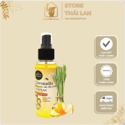 Tinh Dầu Xịt Chống Muỗi CITRONELLA Citrus PHUTAWAN 100ml - Thái Lan