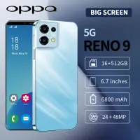 โทรศัพท์ OPPQ Reno9 หน้าจอ 6.7นี้ว สมาร์ทโฟน4G/5G โทรศัพท์มือถือ ใช้งานได้เร็ว เรียนรู้ อินเทอร์เน็ต ฟังเพลง เล่นเกม บลูทูธ กล้อง HD ปลดล็อคด้วยใบหน้า มือถือ ระบบนำทาง GPS ใส่ได้สองซิม โทรศัพท์บางๆ ราคาถูก ส่วนลดใหญ่