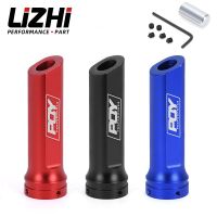 LIZHI รถยนต์สากลเบรกอลูมิเนียม H Brake Hle H ฝาครอบป้องกันพร้อมสติกเกอร์ PQY LZ-HBC11