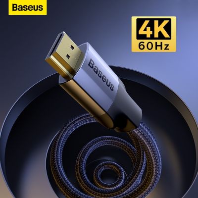 【CW】 Baseus 4K 60Hz compatible Splitter Cable for Xiaomi Mi Box Compatible 2.0 Audio Switch Tv PS4