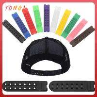 YONGJ 5 Sets ร้อน เครื่องประดับหมวกคาวบอย 14 หลุม สายรัด Snapback Extender เปลี่ยนสายรัด Snapback หัวเข็มขัด หมวกซ่อมรัด