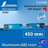 Shinwa ระดับนํ้าอลูมิเนียมมีแม่เหล็ก - Aluminium Level Pro with Magnet.