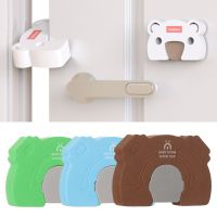 1Pc New Cute Door Stopper Unversal Soft Foam Baby Kid Safety Practical Finger Protector Kitchen Bedroom Guard Home Door Hardware Decorative Door Stops