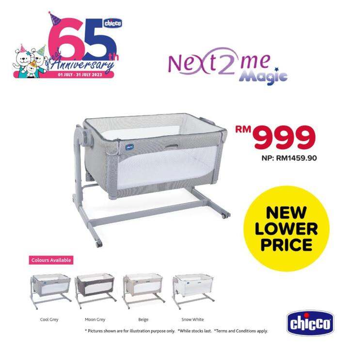 Chicco Next2Me Magic Crib Lazada