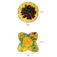 Snuffle Mat Interactives Foraging Mat ค้นหาทักษะการฝึกอบรมเสื่อส่งเสริมทักษะการจับเหยื่อตามธรรมชาติสำหรับสุนัข