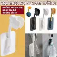 Giá Treo Vòi Hoa Sen, đế Kẹp Vòi Sen Vòi Xịt Toilet Xoay 360 độ Dán Tường