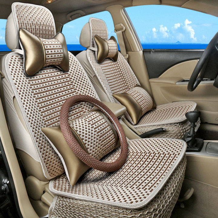 เบาะรองนั่งในรถยนต์รวมทุกอย่างเบาะรองนั่งในรถยนต์ทุกฤดู-sarung-jok-mobil-ฤดูร้อนปกเบาะนั่งในรถยนต์ระบายอากาศได้