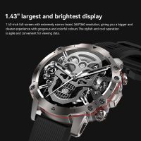 LEMFO Smart Watch Men 2023 Bluetooth Call Smartwatch For Man 1.43 Inch 360*360 HD Screen 100+ Sport Modes 30 Days Standby