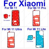 กาวฝาครอบแบตเตอรี่ด้านหลังสําหรับ Xiaomi Mi 11 12 Pro 11 12S Ultra 11 Lite 11i 11T กล้องหลังสติกเกอร์เทปหน้าจอด้านหน้า