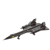 ทหาร SR-71 Blackbird Reconnaissance เครื่องบิน Jet Plane Air Force Building Blocks ชุดอิฐ WW2คลาสสิกของเล่นเด็ก Gift