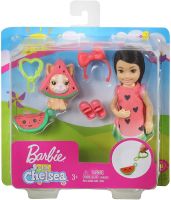 ​Barbie Club Chelsea Dress-Up Doll in Watermelon Costume with Accessories