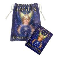 Tarot Deck Cards Tarot Storage Pouch with Crystal Angles Oracle Cards Gifts For Boys Girls Party Table Board Game for Tarot Lovers Family Nights Magicians first-rate