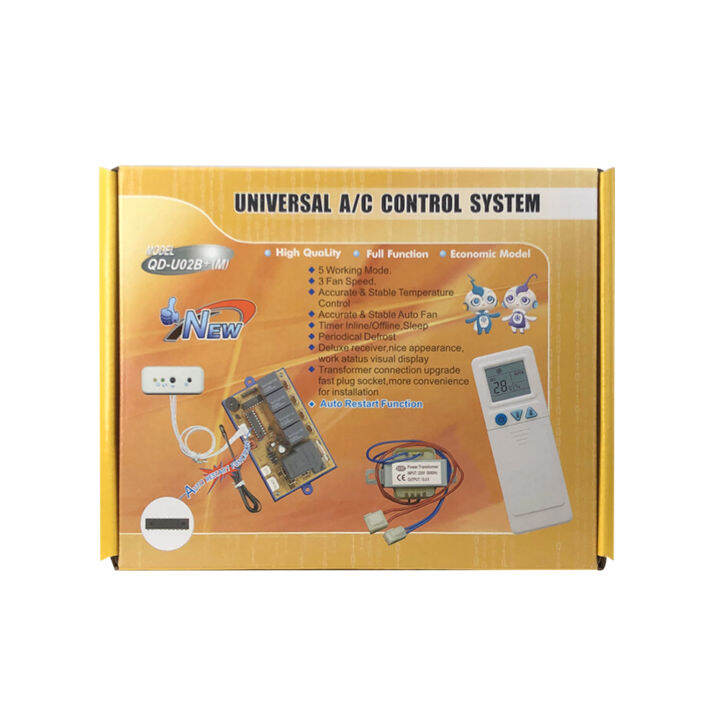 Aircon Universal PCB Board Aircon Control System with Remote Non