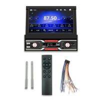 50 Hot Sell 9603 7inch Auto MP5 Player Retractable Screen Bluetooth Radio FM AM RDS Multi-media Player for Vehicles